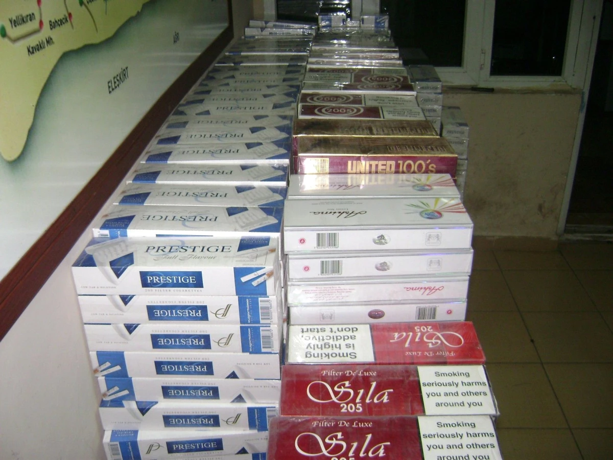 Suşehri\'de 5 Bin 760 Paket Kaçak Sigara Ele Geçirildi