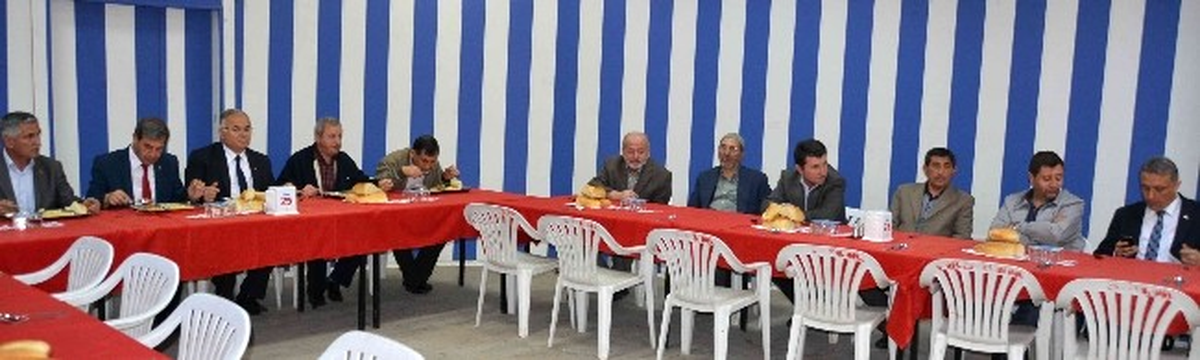 Başkan Özkan\'dan Çalışanlara Yemek Sözü