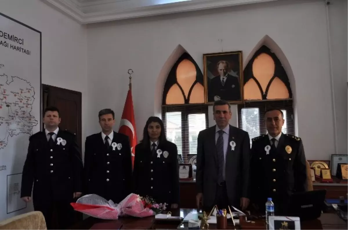 Demirci\'de Polis Haftası Kutlamaları Başladı