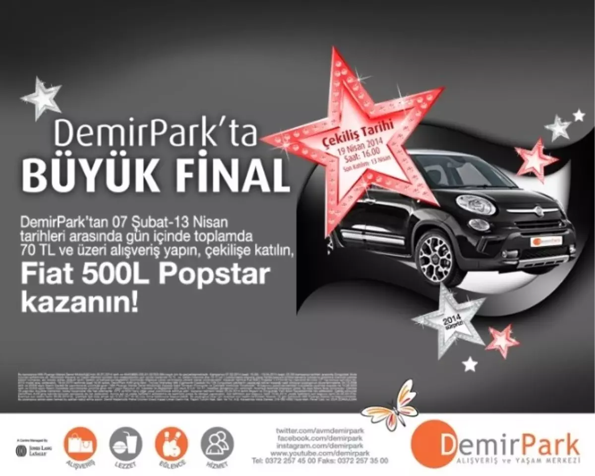 Demirpark Avm\' Nin 2014 Sürprizi Finale Yaklaşıyor