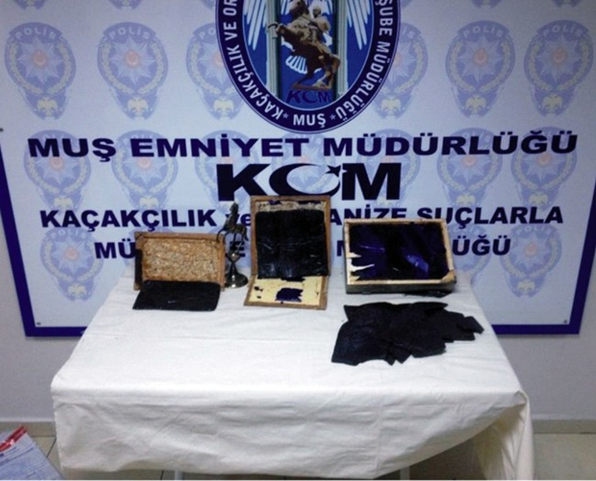 Muş\'ta 3 Kilogram Afyon Sakızı Ele Geçirildi
