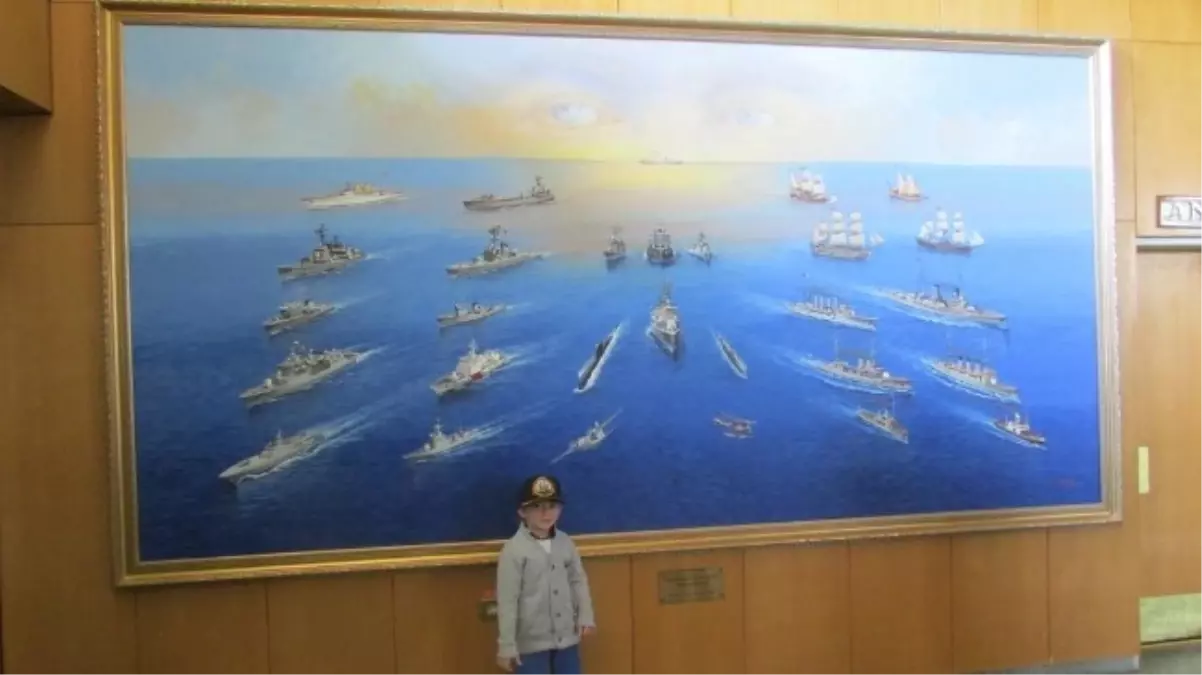 Otistik Çocuklar Okul Gemisi Ziyaret Etti