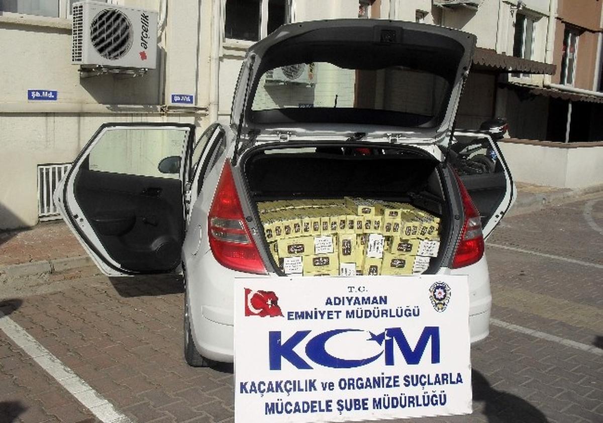 Polis Kaçak Sigaraya Geçit Vermiyor