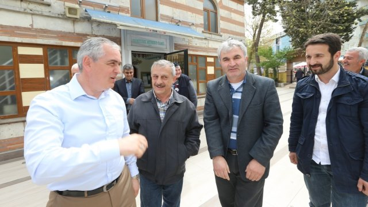 Remzi Aydın\'dan Eyüp\'te Teşekkür Turu