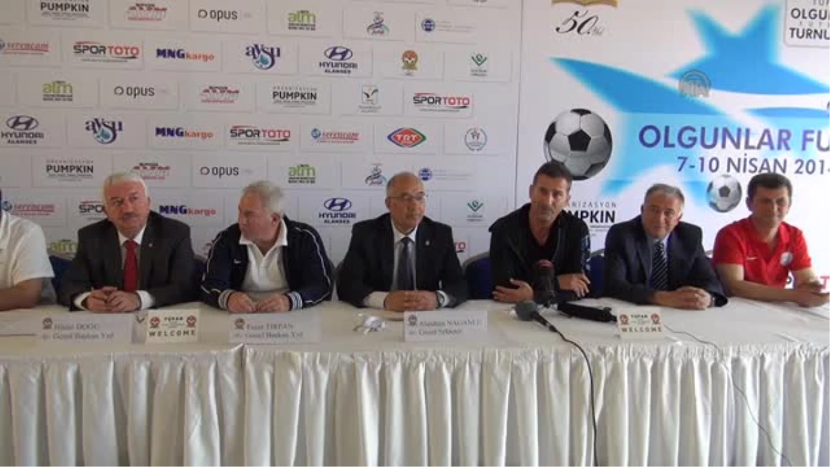 TÜFAD 2. Olgunlar Futbol Turnuvası, Manavgat\'ta Başladı