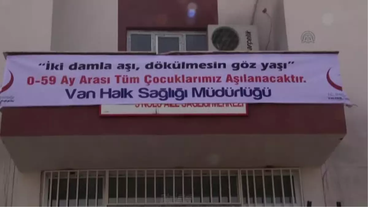 Van\'da 150 Bin Çocuk Aşılanacak