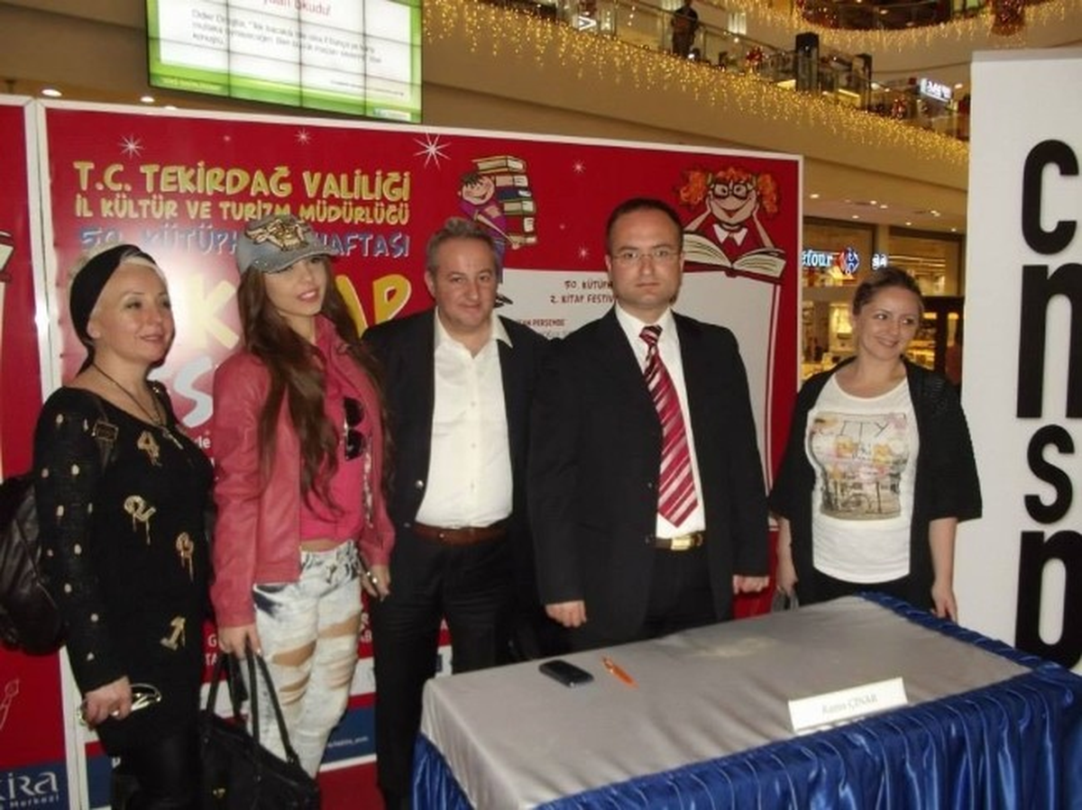 Yazar Ramis Çınar 2. Tekirdağ Kitap Fuarında Okurlarıyla Buluştu