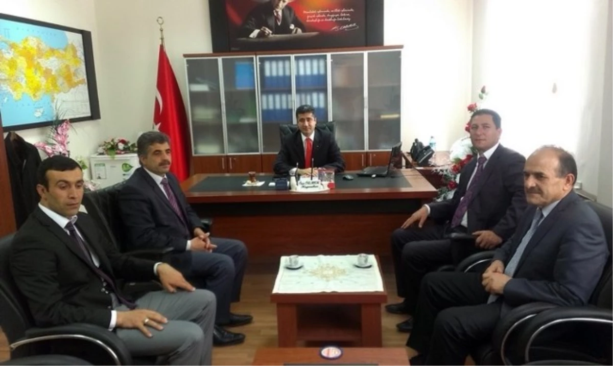 Belediye Başkanı Gürsoy\'dan Kaymakam Özbek\'e Ziyaret
