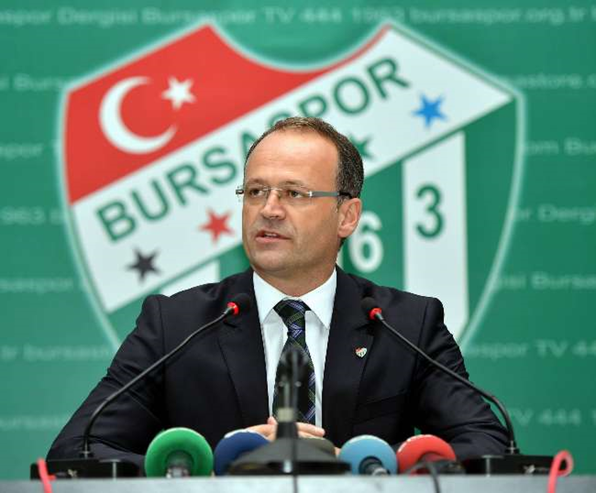 Bursaspor Teknik Direktörü Buz Açıklaması