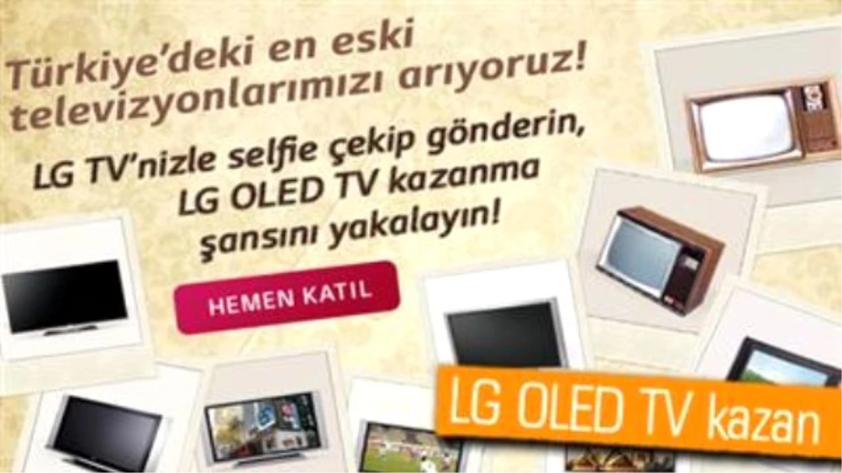 En Eski Televizyonla Selfie\'yi Çeken Kazanacak