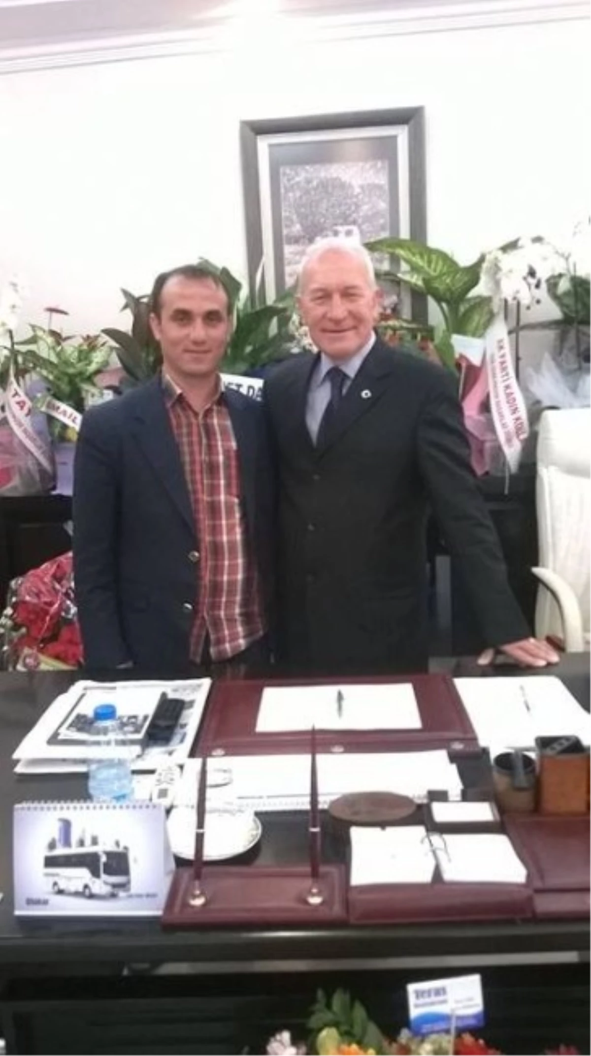Roman Vatandaşlardan Belediye Başkanına Ziyaret