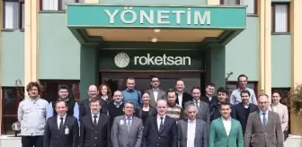 Agü Öğretim Üyeleri Roketsan'ı Ziyaret Etti