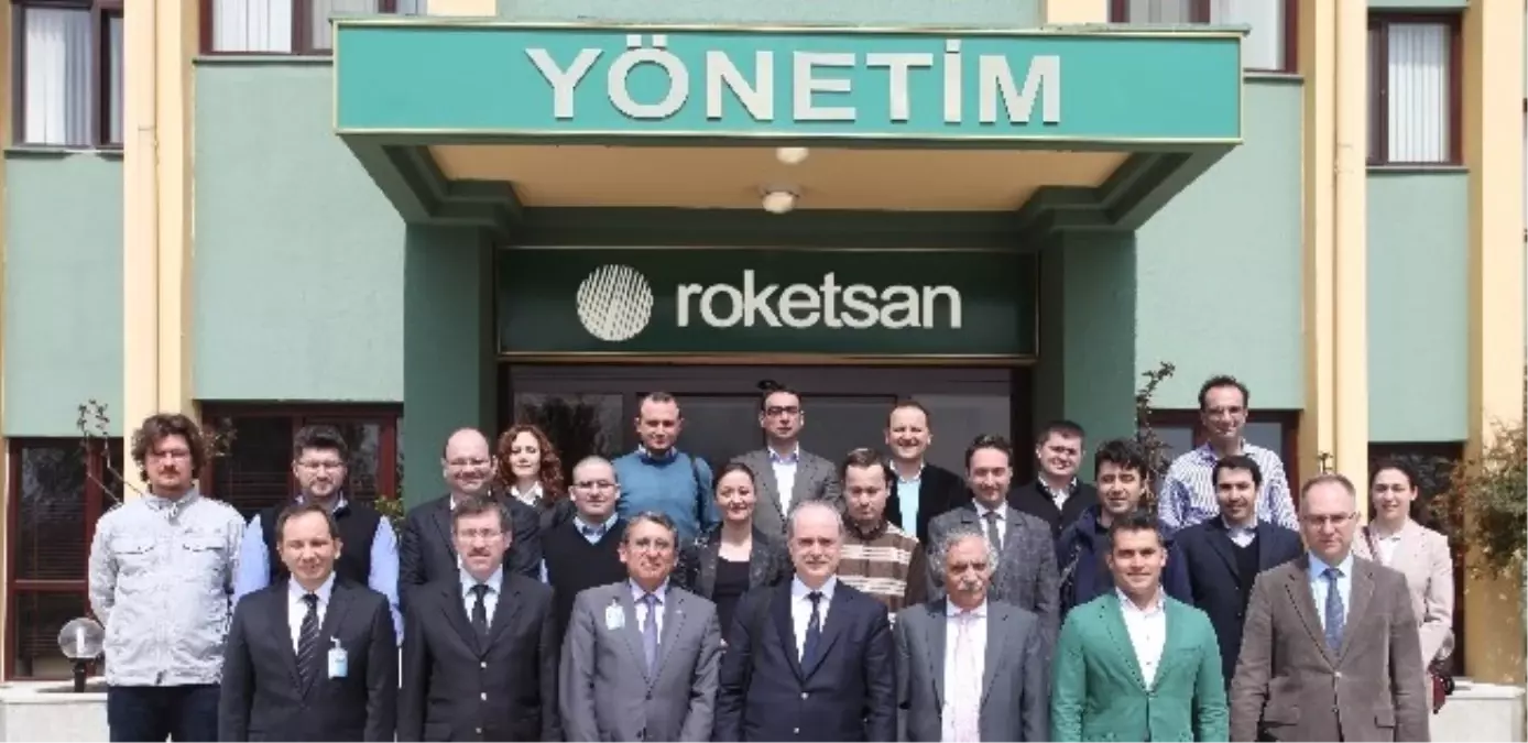 Agü Öğretim Üyeleri Roketsan\'ı Ziyaret Etti