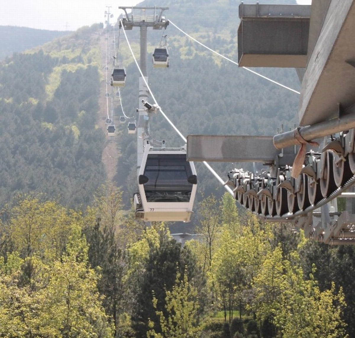 Dünyanın En Uzun Teleferik Hattı'nda Deneme Seferleri Başladı