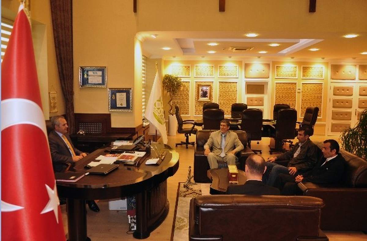 Rektör Uysal'a Ziyaret