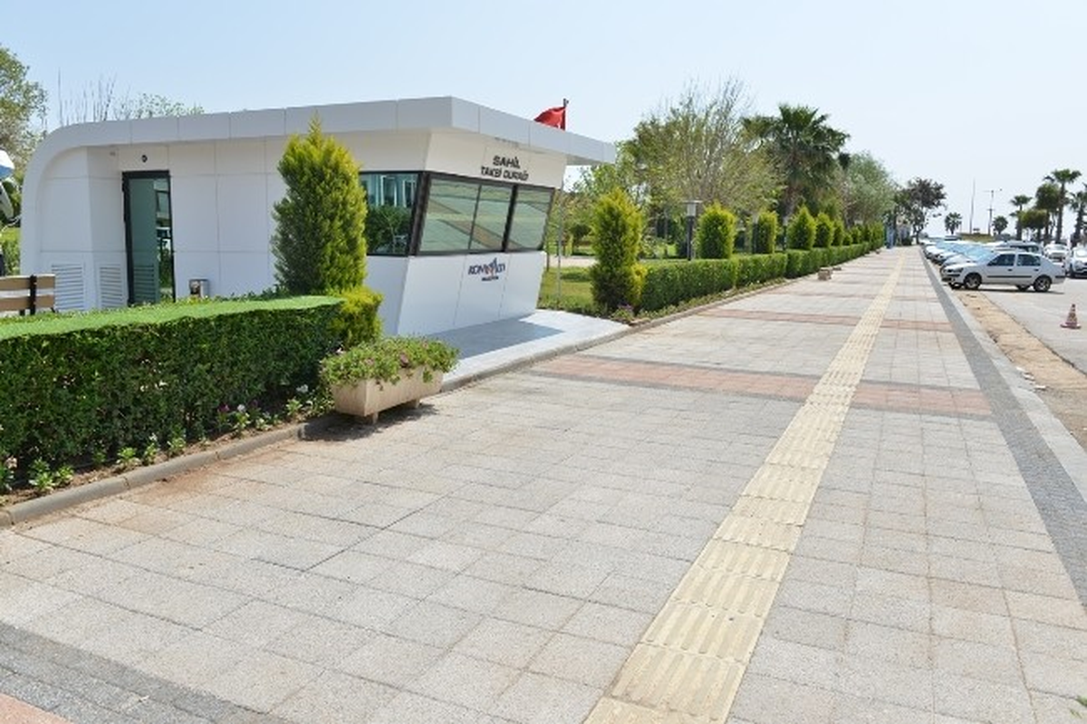 Sahil Taksi Durağı, Yeni Kimliğine Kavuştu