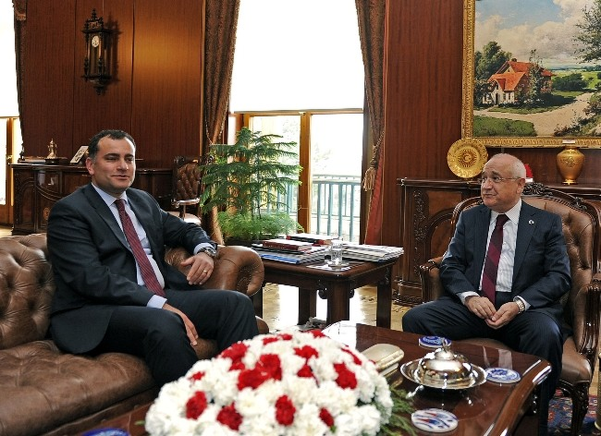 Taşdelen\'den TBMM Başkanı Çiçek\'e Ziyaret