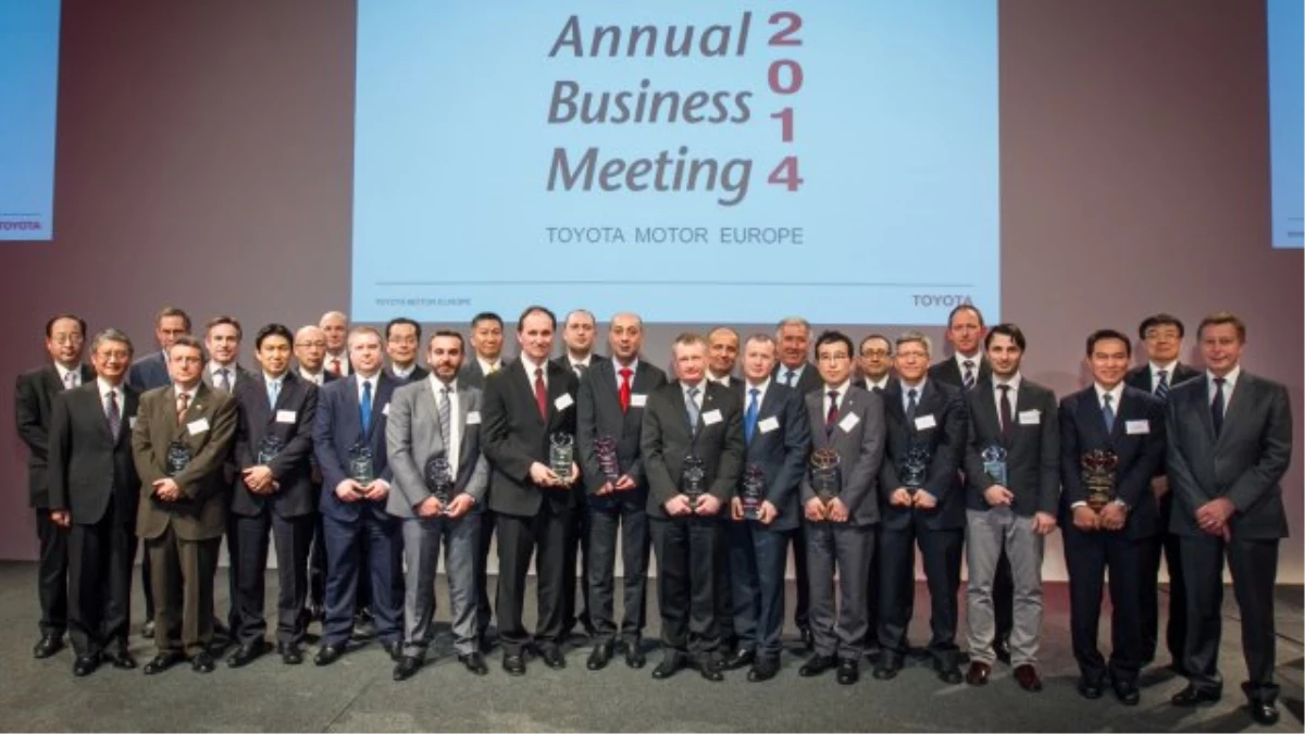 Toyota Avrupa\'dan TKG Otomotiv\'e Kalitede En Yüksek Ödül