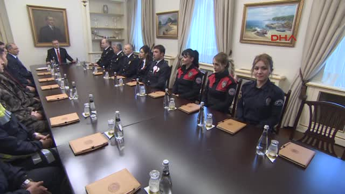 Başbakan Erdoğan, Bakan Ala ve Emniyet Genel Müdürlüğü Heyetini Kabul Etti