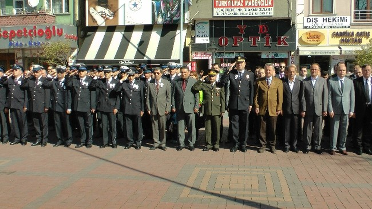 Çaycuma\'da Türk Polis Teşkilatının 169.yıldönümü İçin Tören Düzenlendi