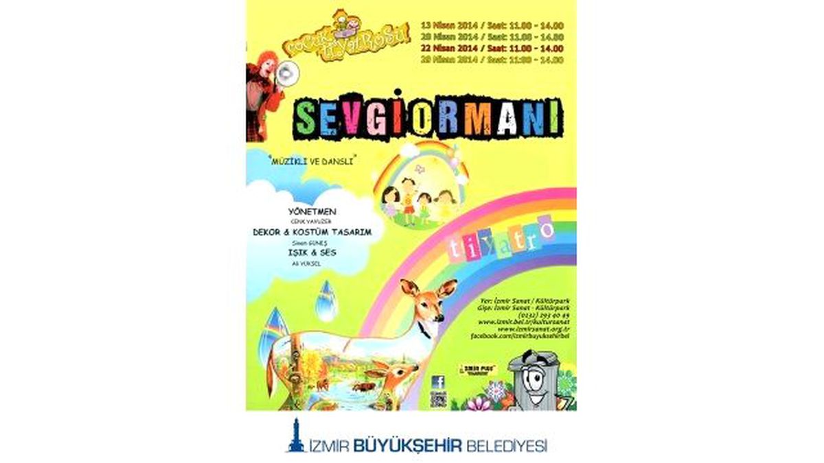 Çocuklar \'Sevgi Ormanı\'nda Buluşacak