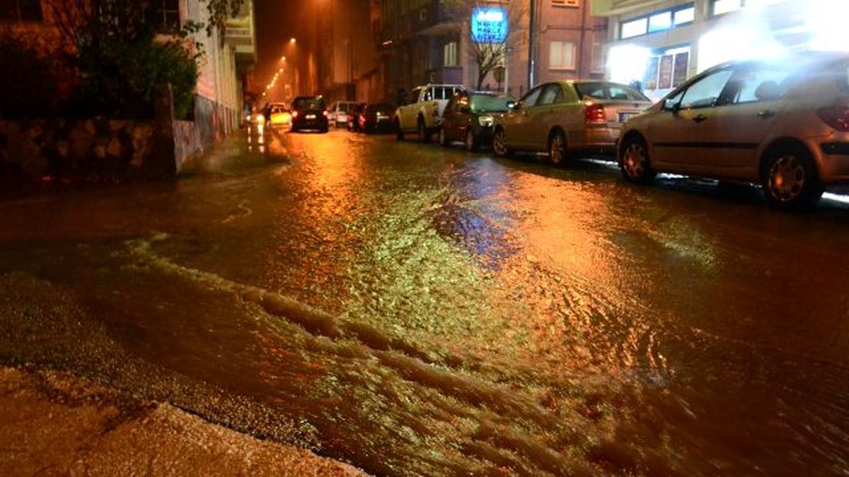 Edirne\'de Sağanak Etkili Oldu