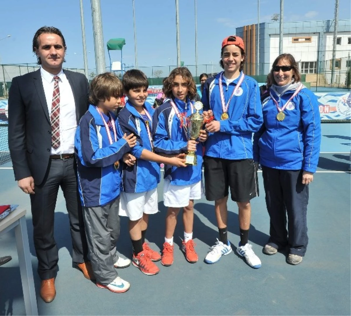 Okul Sporları Yıldızlar Tenis Grup İl Birinciliği Sona Erdi