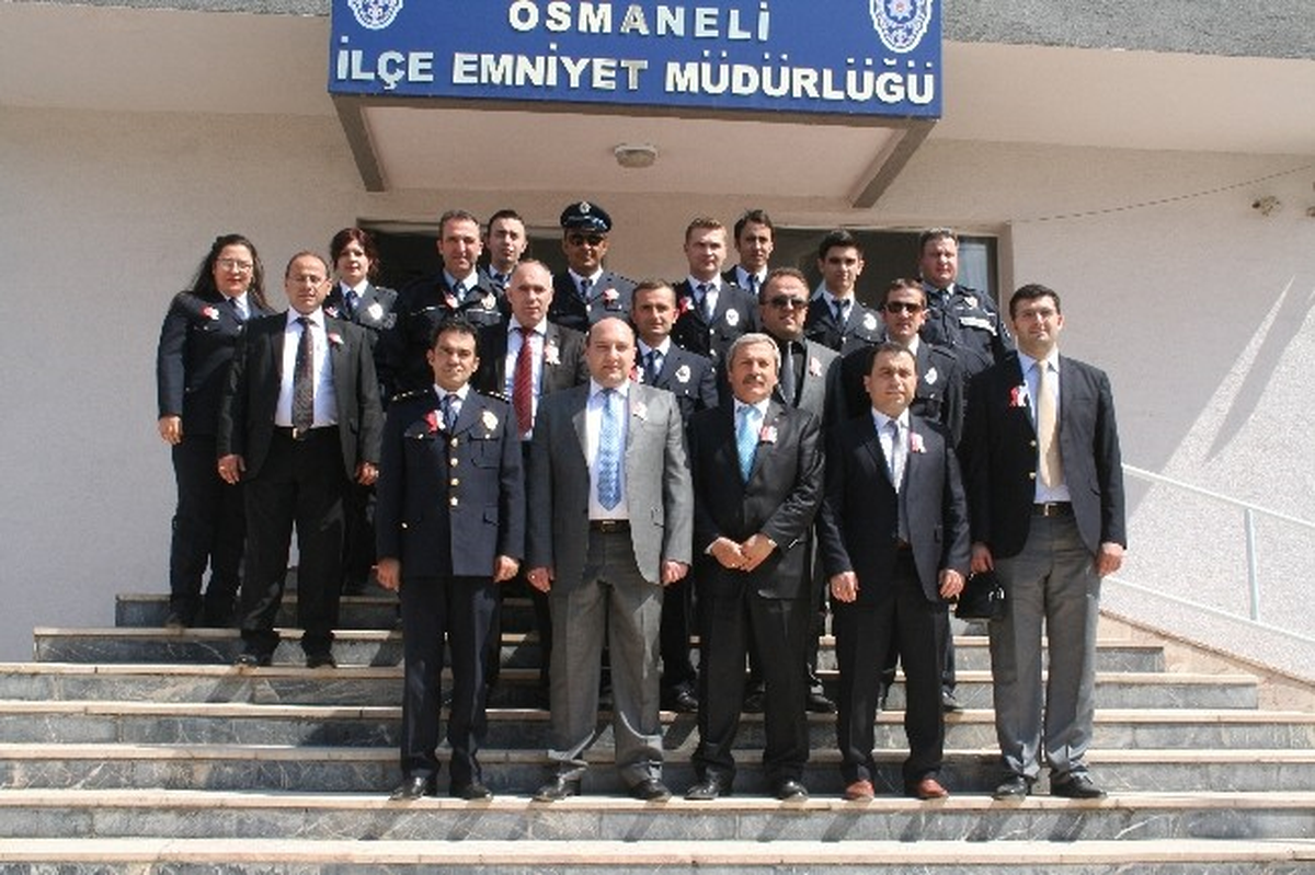 Osmaneli\'de 10 Nisan Polis Haftası Kutlamaları