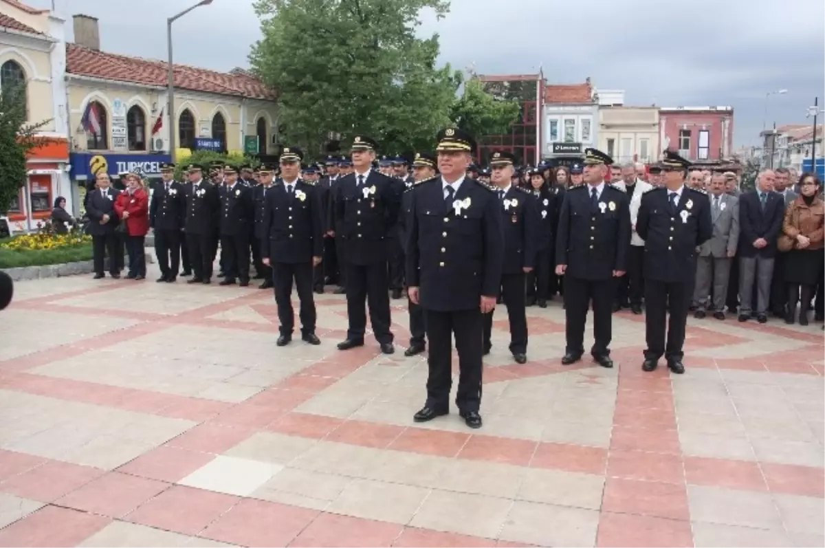 Polis Teşkilatı\'nın 169\'uncu Kuruluş Yıl Dönümü Edirne\'de Törenle Kutlandı