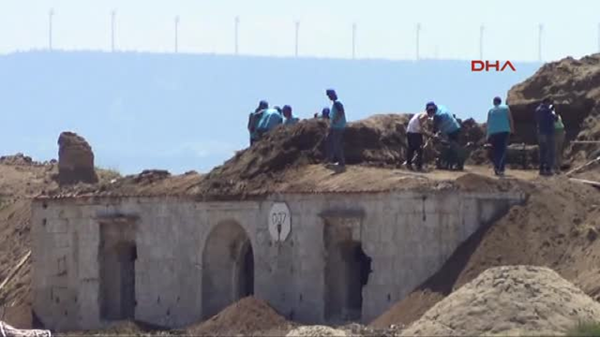 Tarihi Tabyadaki Çalışmalar Yeniden Başladı