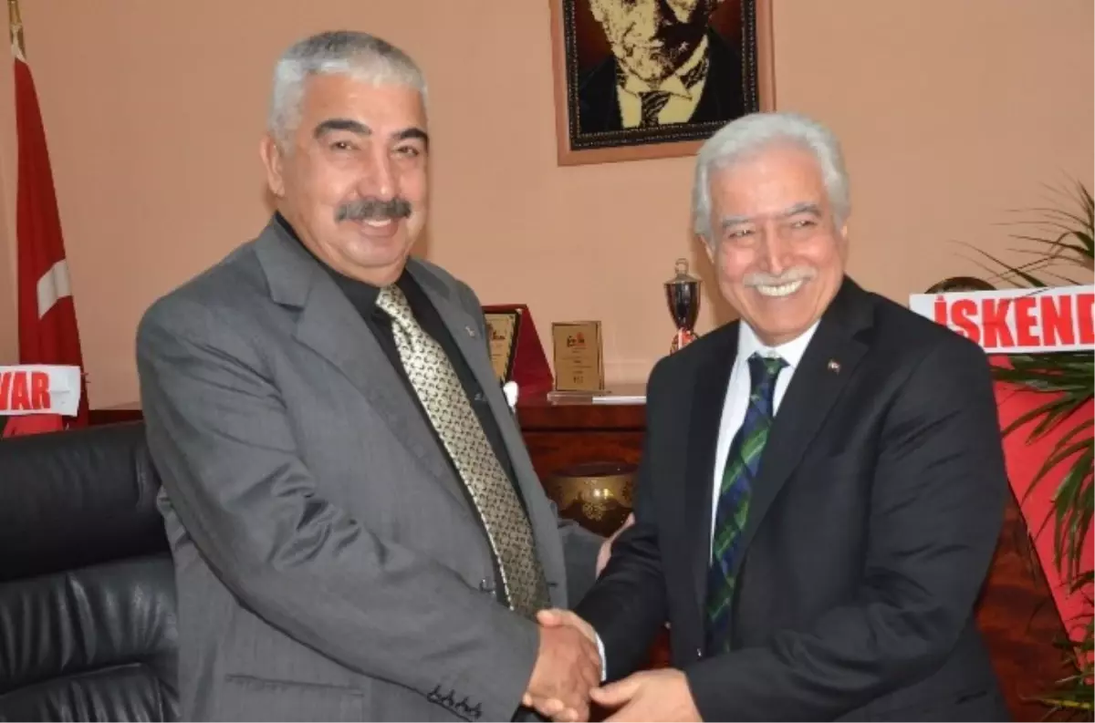 Aldırmaz'dan Öztürk'e Hayırlı Olsun Ziyareti