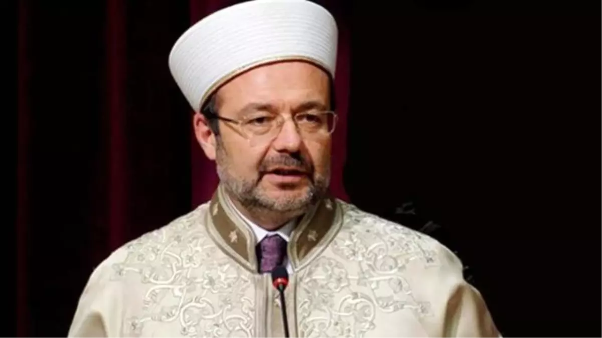 Diyanet İşleri Başkanı Görmez, İdamların Durdurulması İçin Ezher Şeyhi\'ne Mektup Yazdı