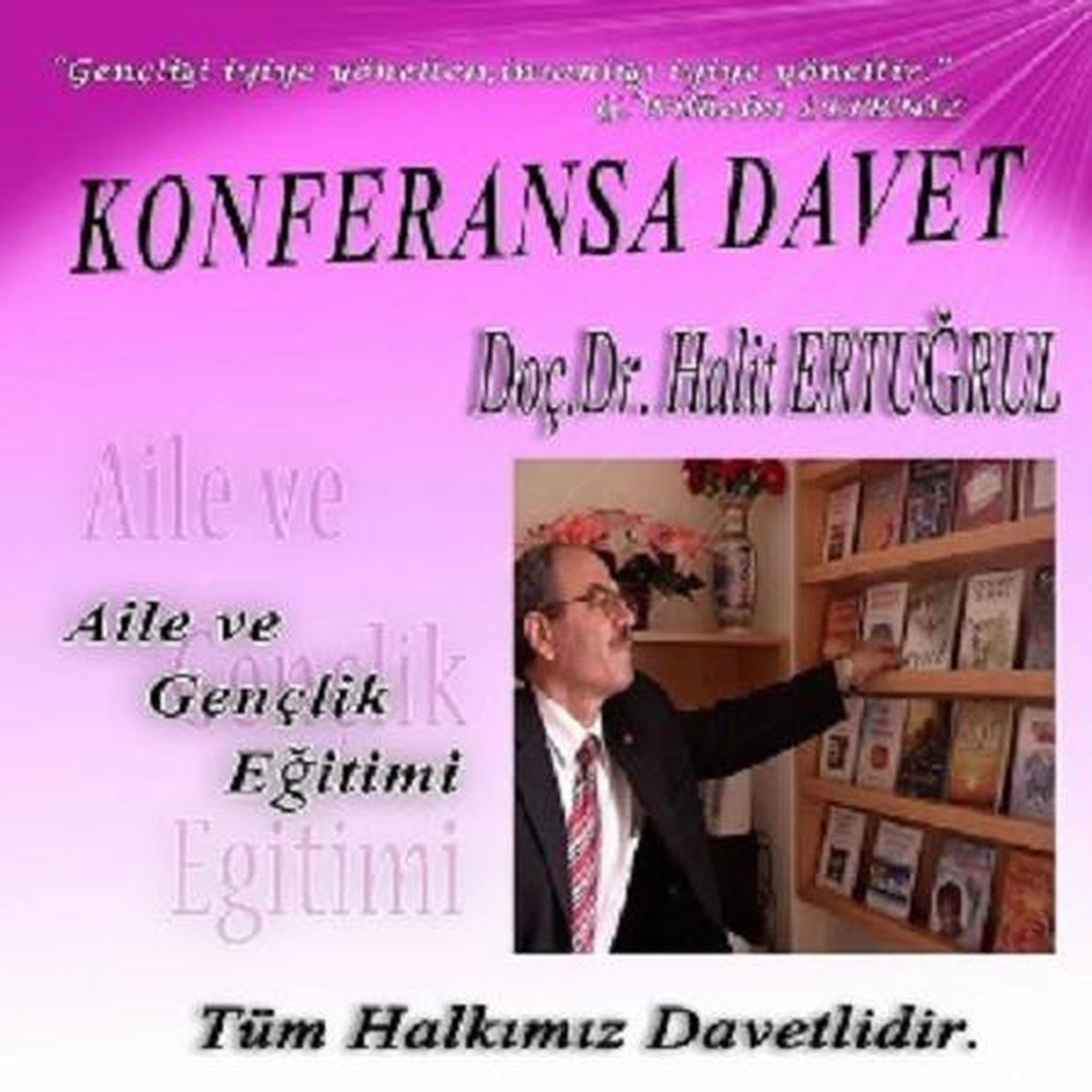 Gercüş\'te Aile ve Gençlik Eğitimi Konferansı Verilecek