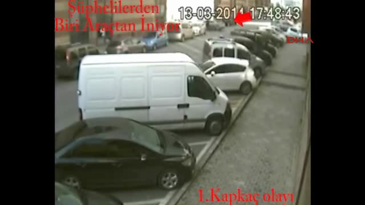 Kapkaç Anları Kamerada