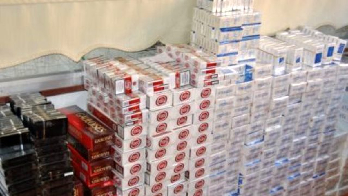 Elazığ\'da 9 Bin 900 Paket Kaçak Sigara Ele Geçirildi