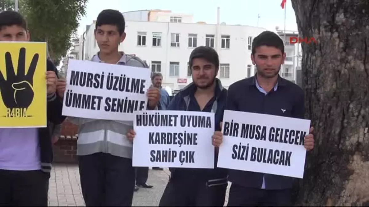 Manavgat\'ta, Mısır\'daki İdam Kararları Protesto Edildi