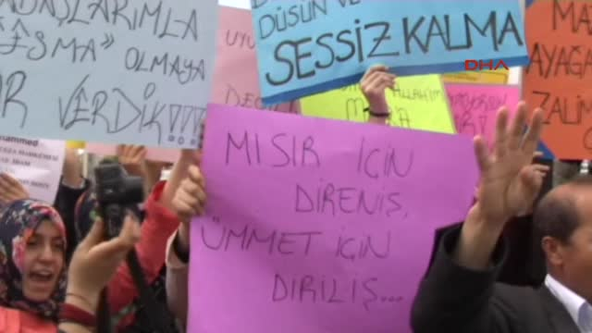 Mısır\'daki İdam Kararları Konya ve Karaman\'da Protesto Edildi