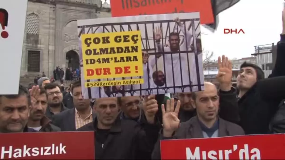 Mısır\'daki İdam Kararları Protesto Edildi