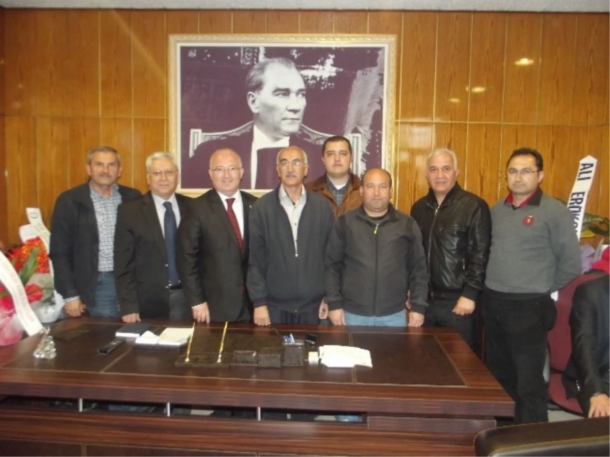 Muğlaspor Yönetiminden Yeni Başkanlara Ziyaret