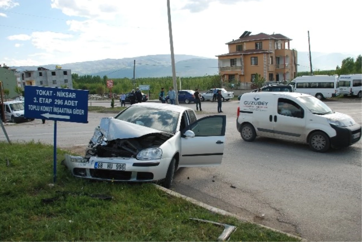Niksar\'da Trafik Kazası