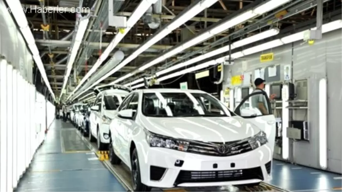 Toyota Türkiye\'nin İhracatı Arttı