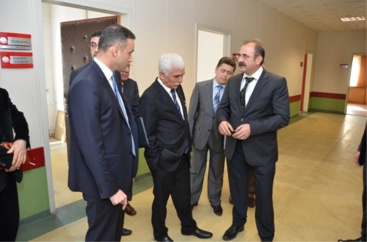 Karabük Valisi Alimoğlu Hastaneleri Ziyaret Etti