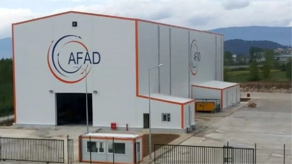 Düzce Afad Lojistik Binası Tamamlandı