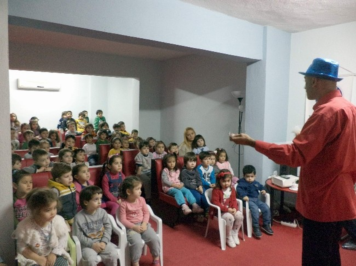 Enis Talas, Nazillili Miniklerle Buluştu