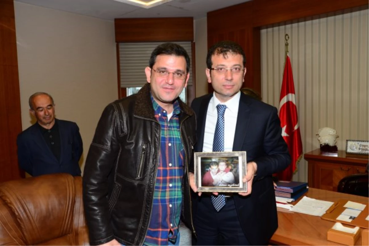 Fatih Portakal, Başkan İmamoğlu\'nu Ziyaret Etti