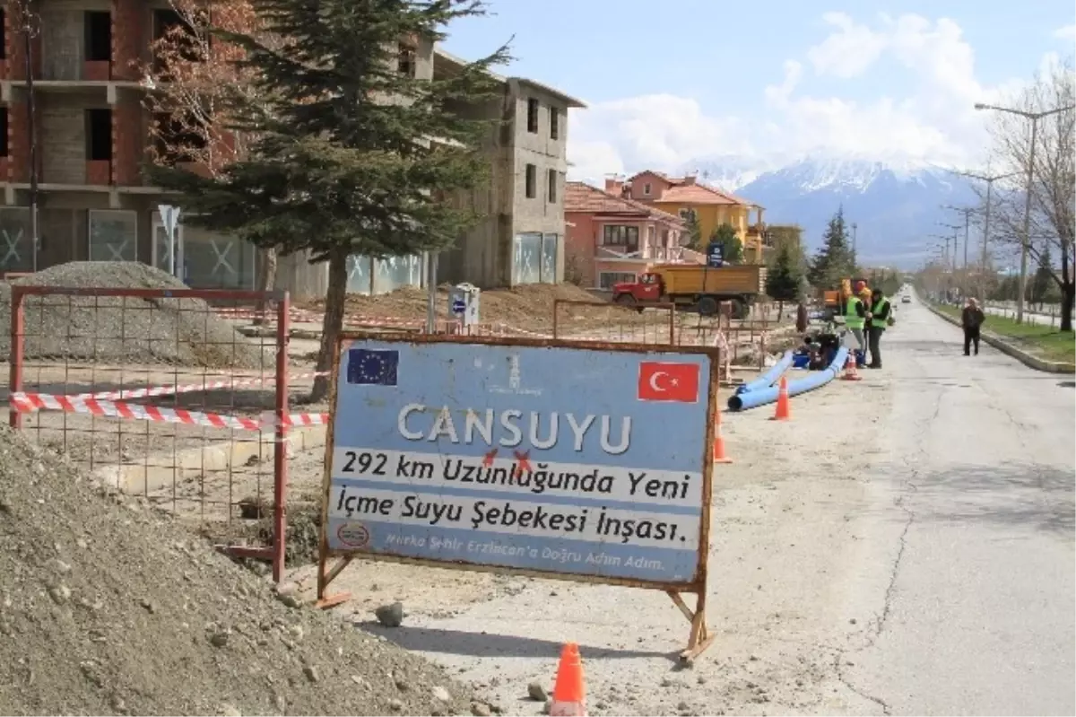 Cansuyu Çalışmaları Devam Ediyor