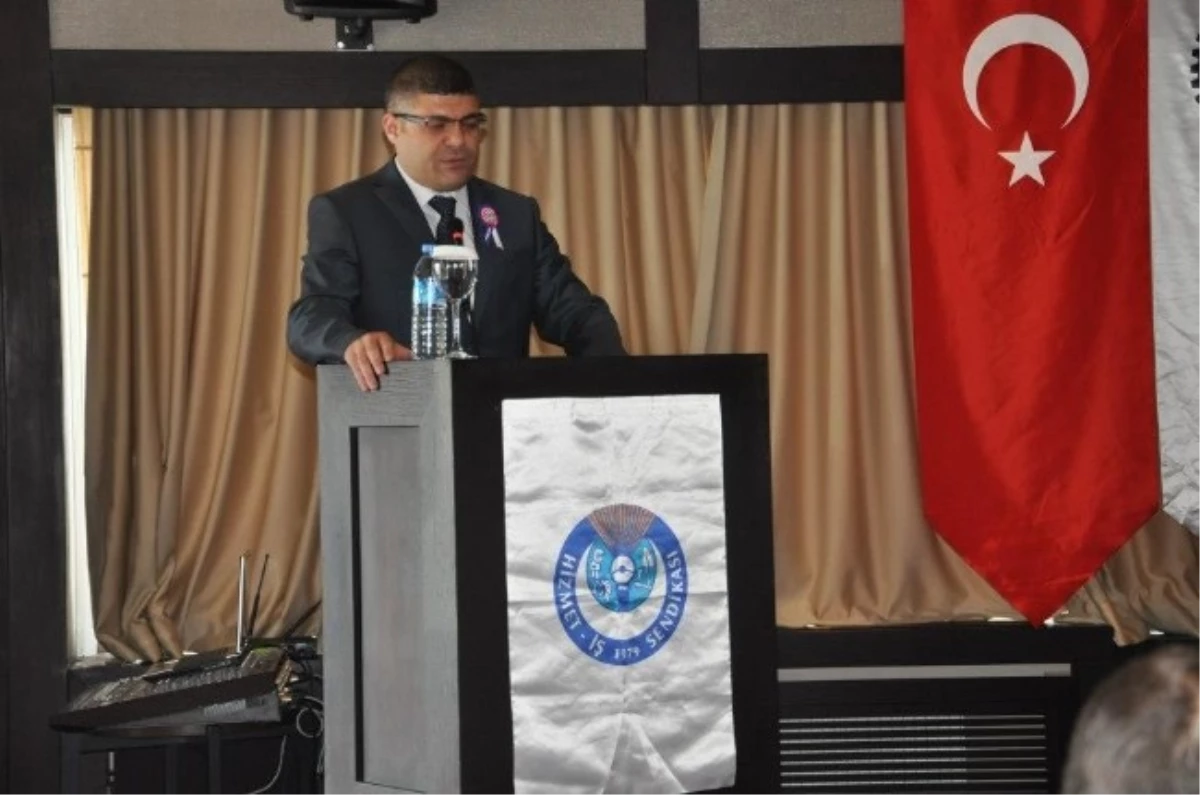Hizmet İş Sendikası Erzurum Şube Başkanı Aksakal\'ın Polis Haftası Mesajı