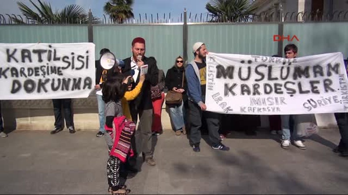 Mısır Konsolosluğu Önünde İdam Protestosu