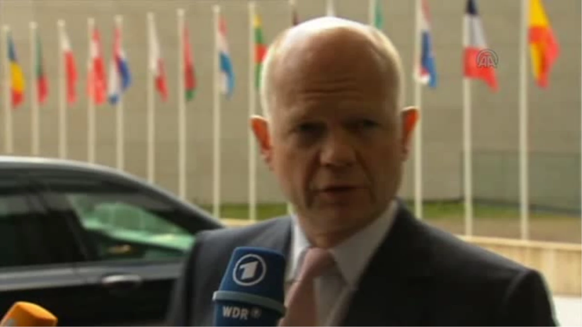 AB Dışişleri Konseyi - William Hague -