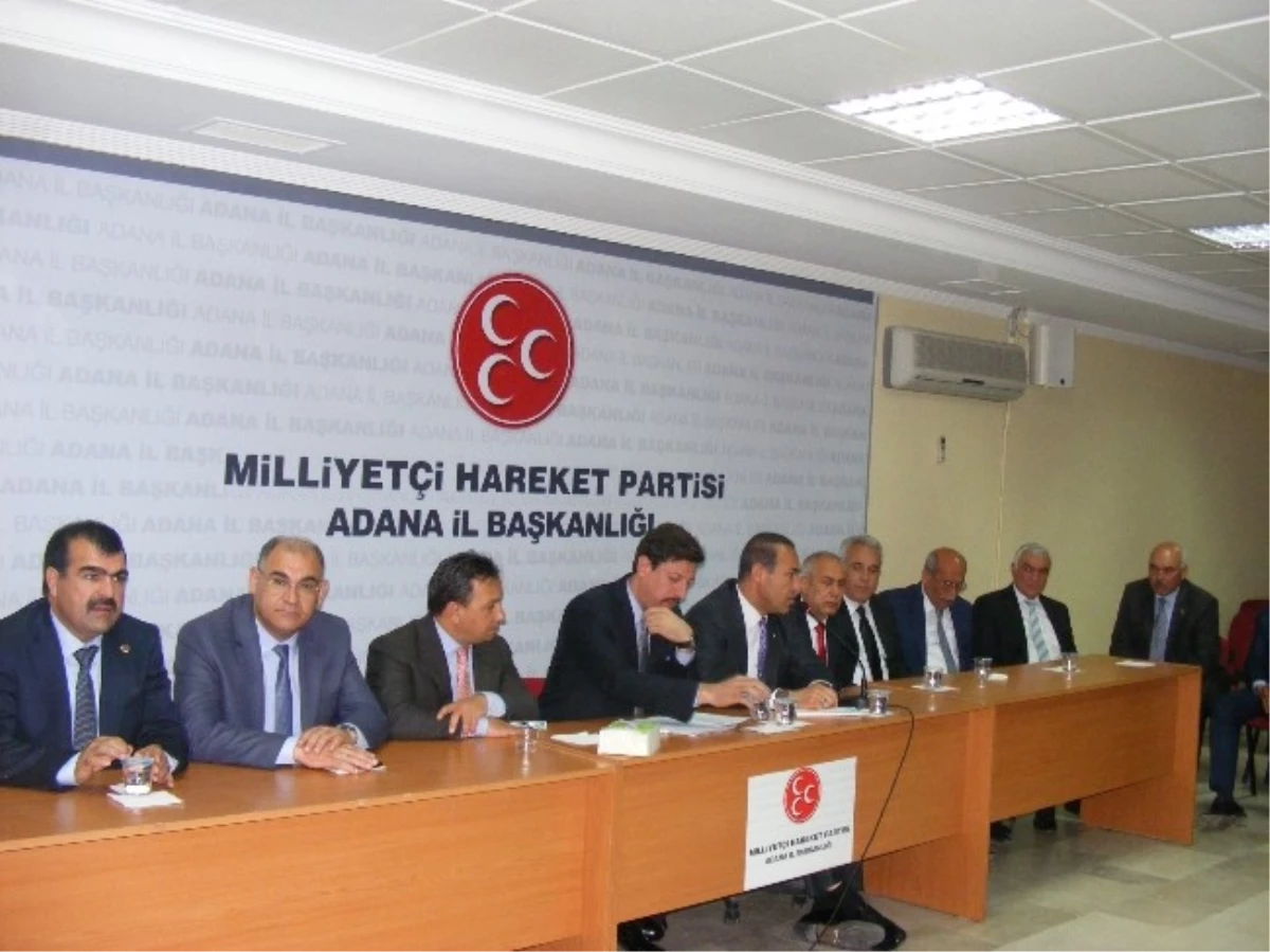 Adana MHP\'de İstişare Toplantısı